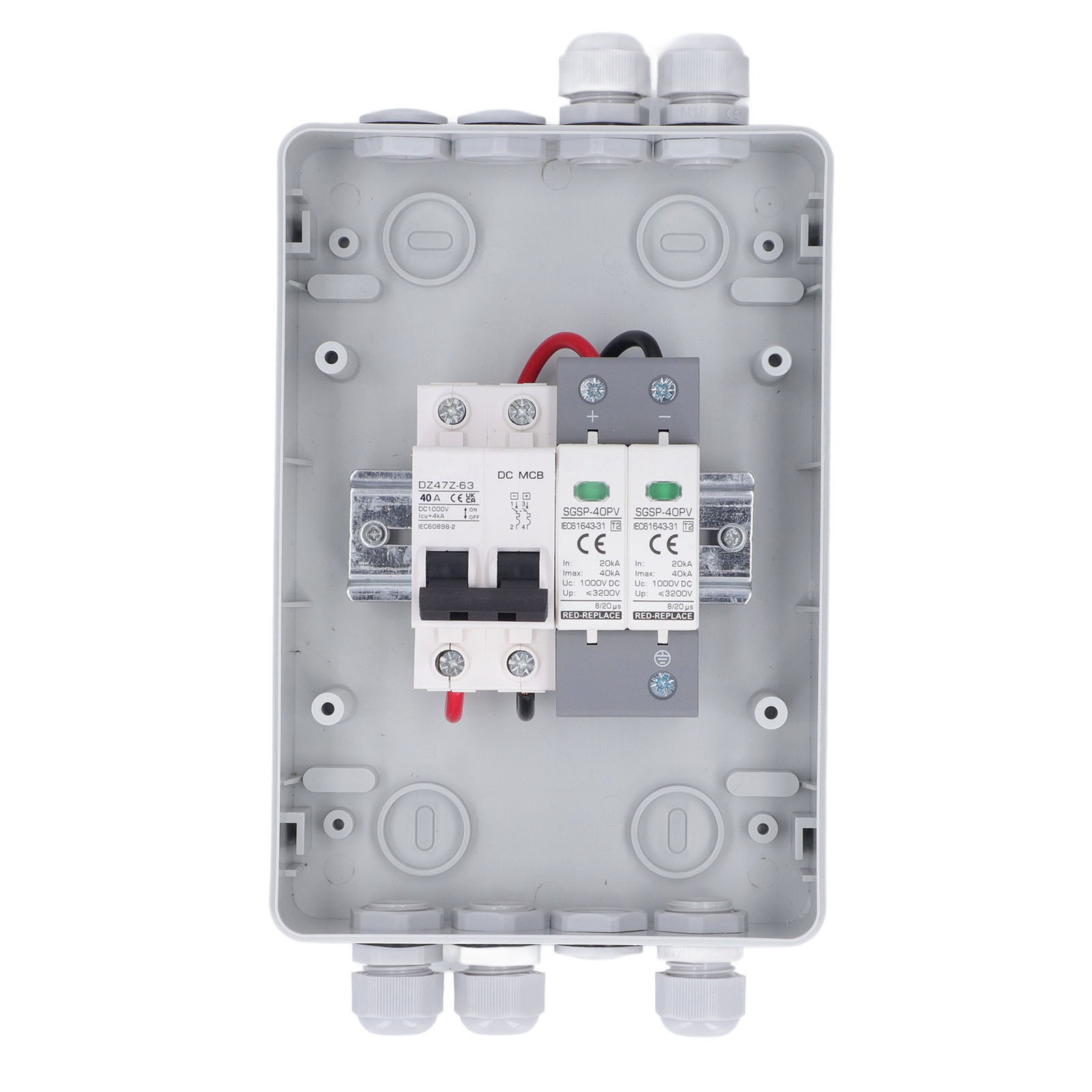 PV Combiner Box IP65 Waterproof Protection Photovoltaic Solar