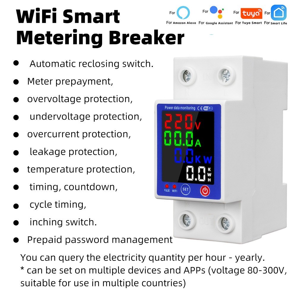 Electric Leakage Detection Circuit Breaker Leakage Protection Count-down Timing