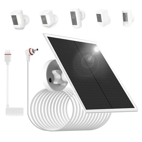 6W/5V Solar Panel Charger with Two connectors DC3.5 * 1.35 and USB-C, 6W Power