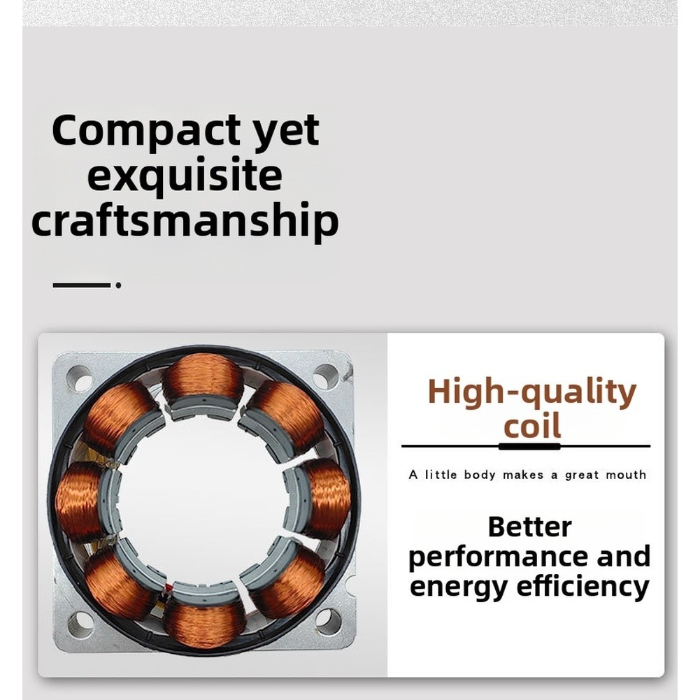 Fan Motor 45W Featuring Integrated Heat Dissipation for 33 cm 40 cm Table Fans