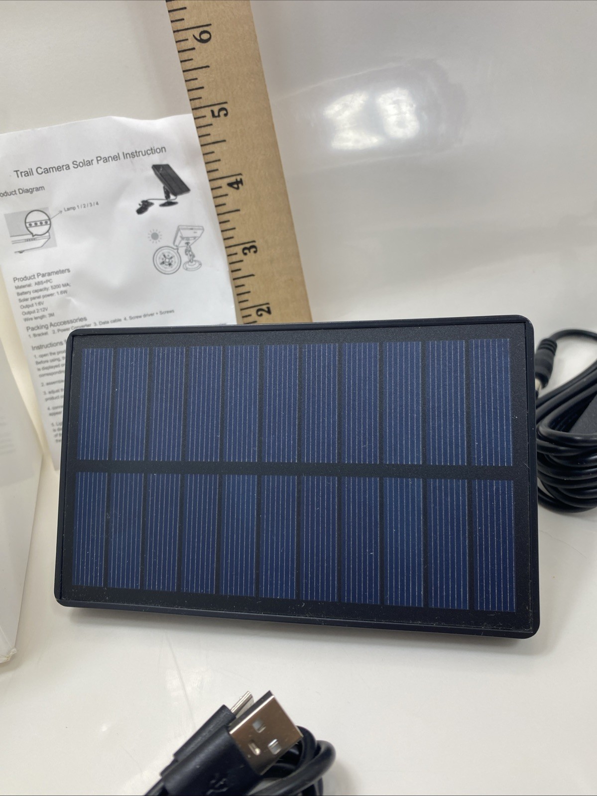 Hawkray Solar Panel Power Bank for Trail Camera Hunting Accessories -A2
