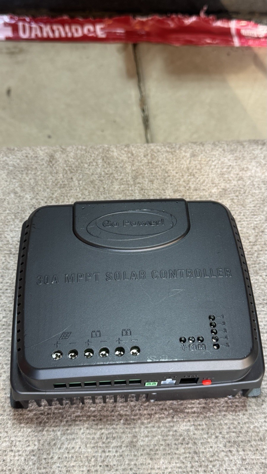 Go Power! GP-RVC-30-MPPT 30A MPPT Solar Controller 12V RV Off-Grid