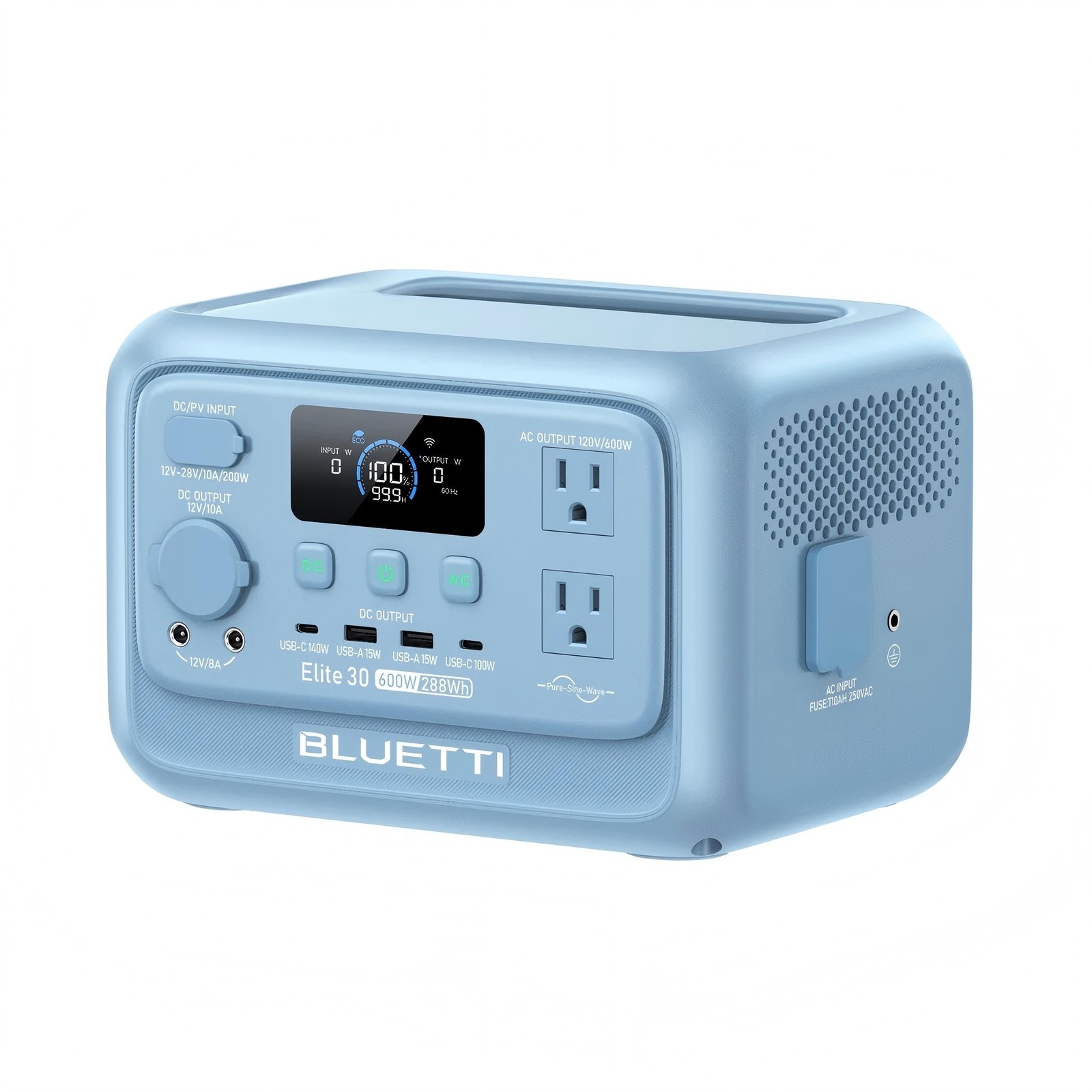 BLUETTI Elite 30 V2 288Wh Portable Power Station for Camping Refurbished