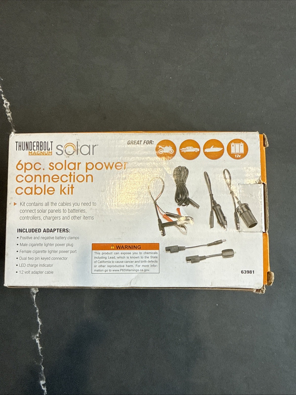Thunderbolt Magnum Solar 6pc. Solar Panel Power Connection Kit 12 Volt