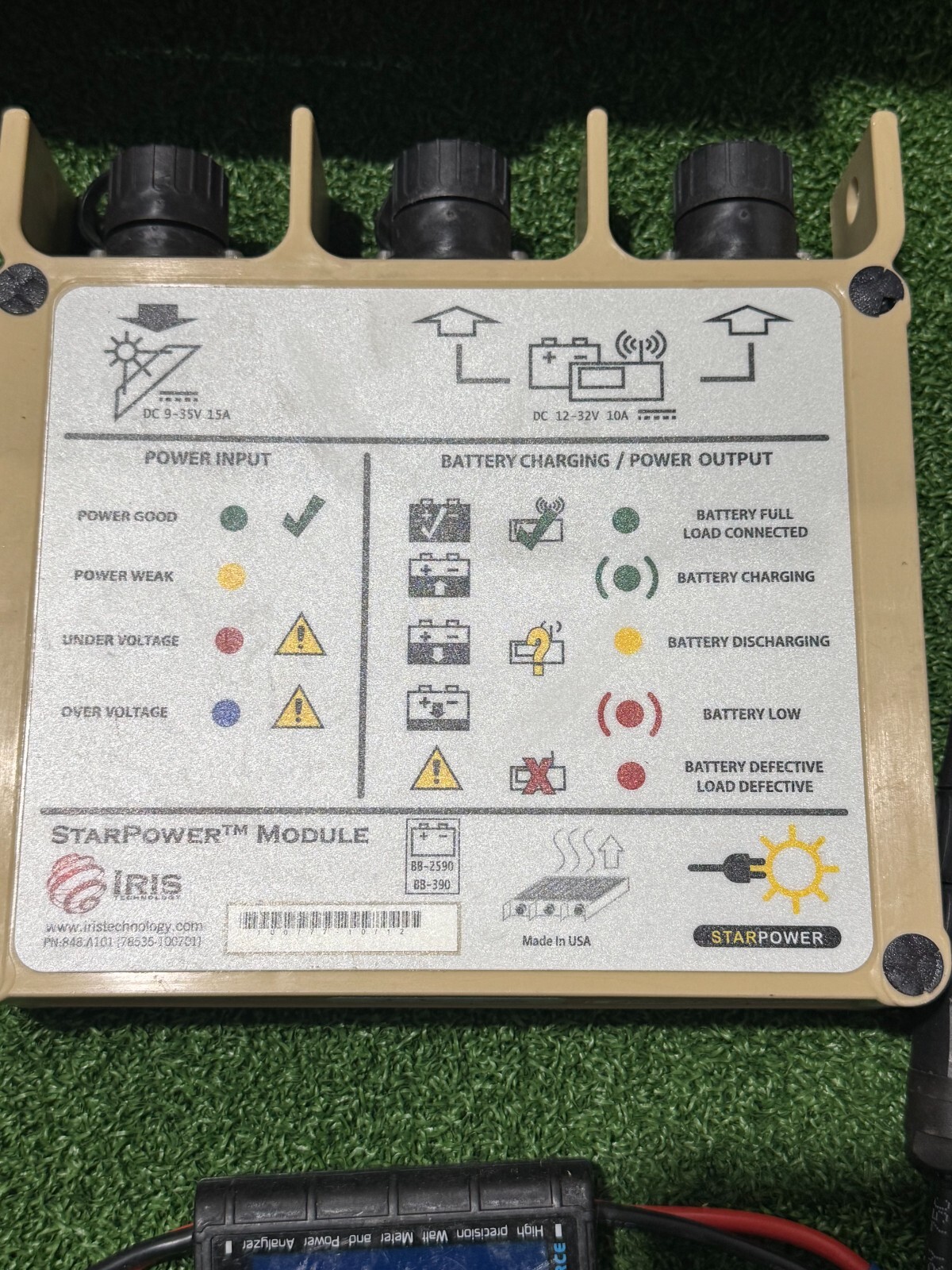 Iris Technology Portable Military Solar Energy Field Kit w/ Pelican Case