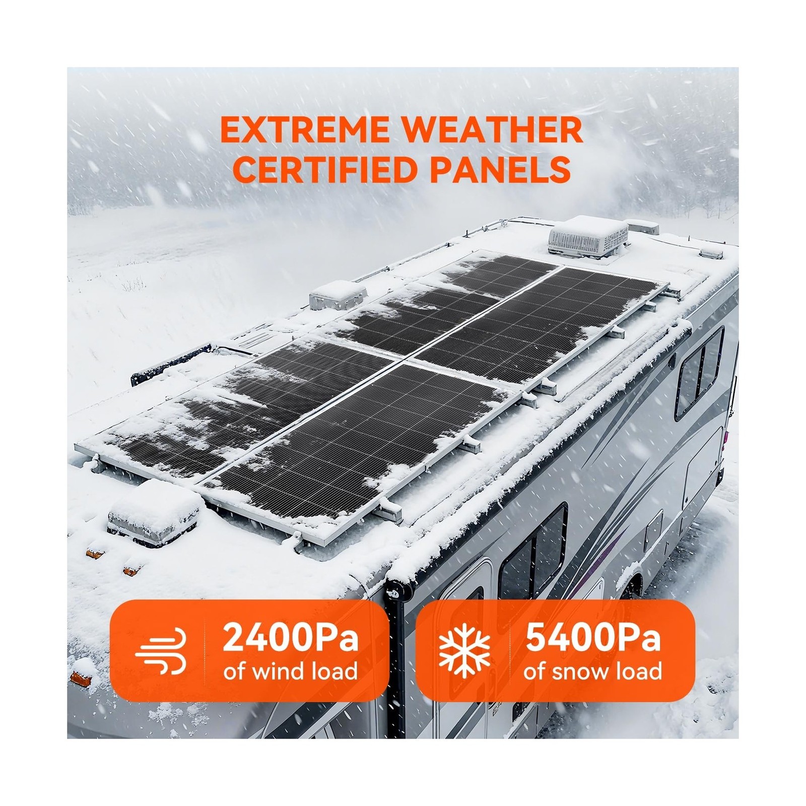 RICH SOLAR 200 Watt 12 Volt 18BB Cell Monocrystalline Solar Panel N-Type Cell…