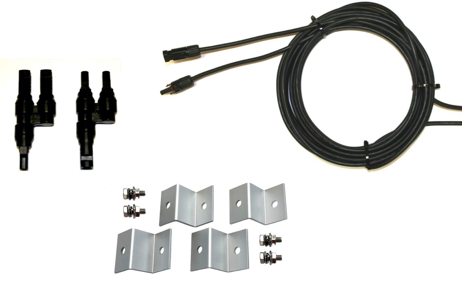 WindyNation 400 Watt Monocrystalline Solar Panel Kit for RV Boat Off-Grid