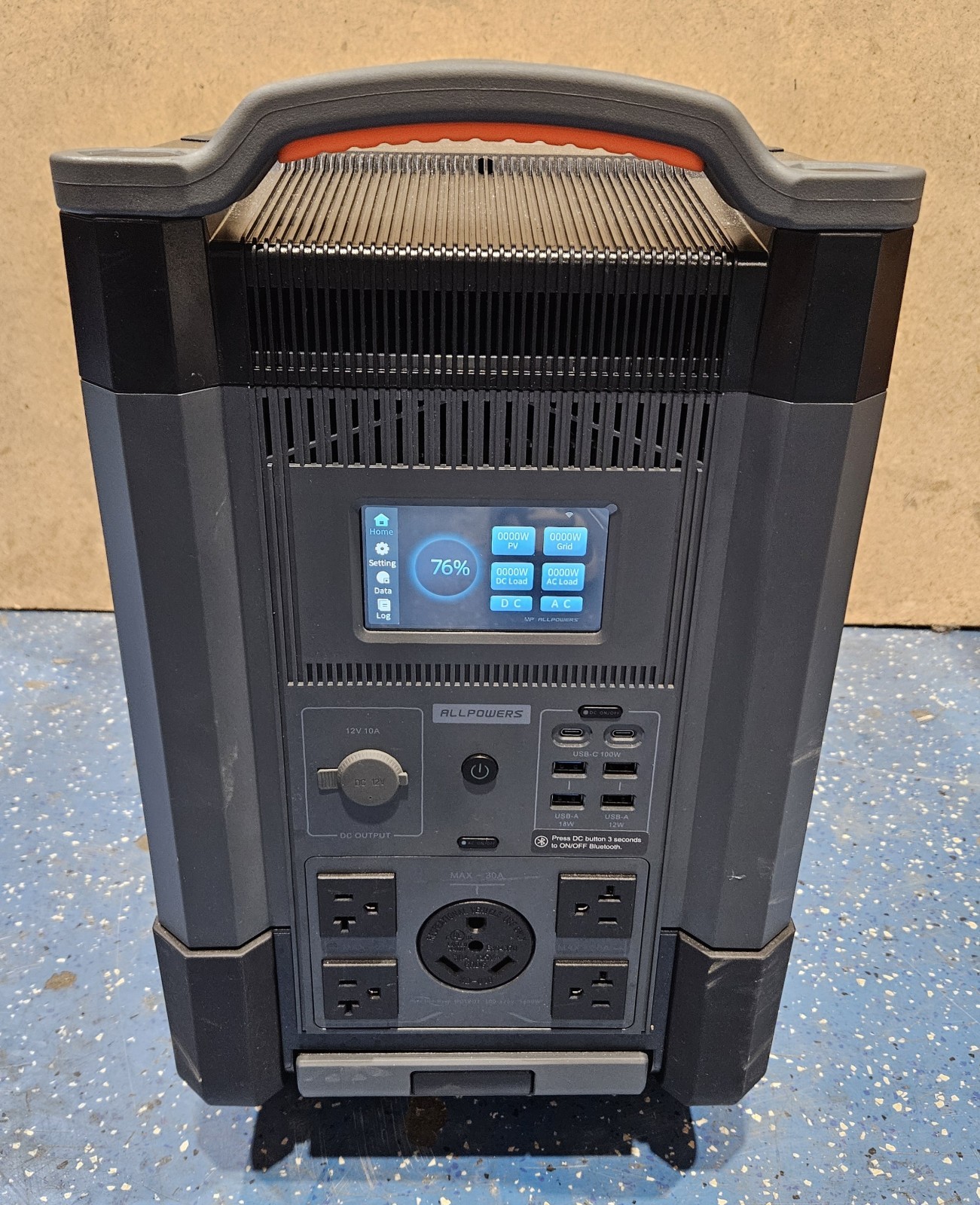 All Powers R4000 Portable Power Station + AP-SP-037 Solar Panels – PICKUP ONLY