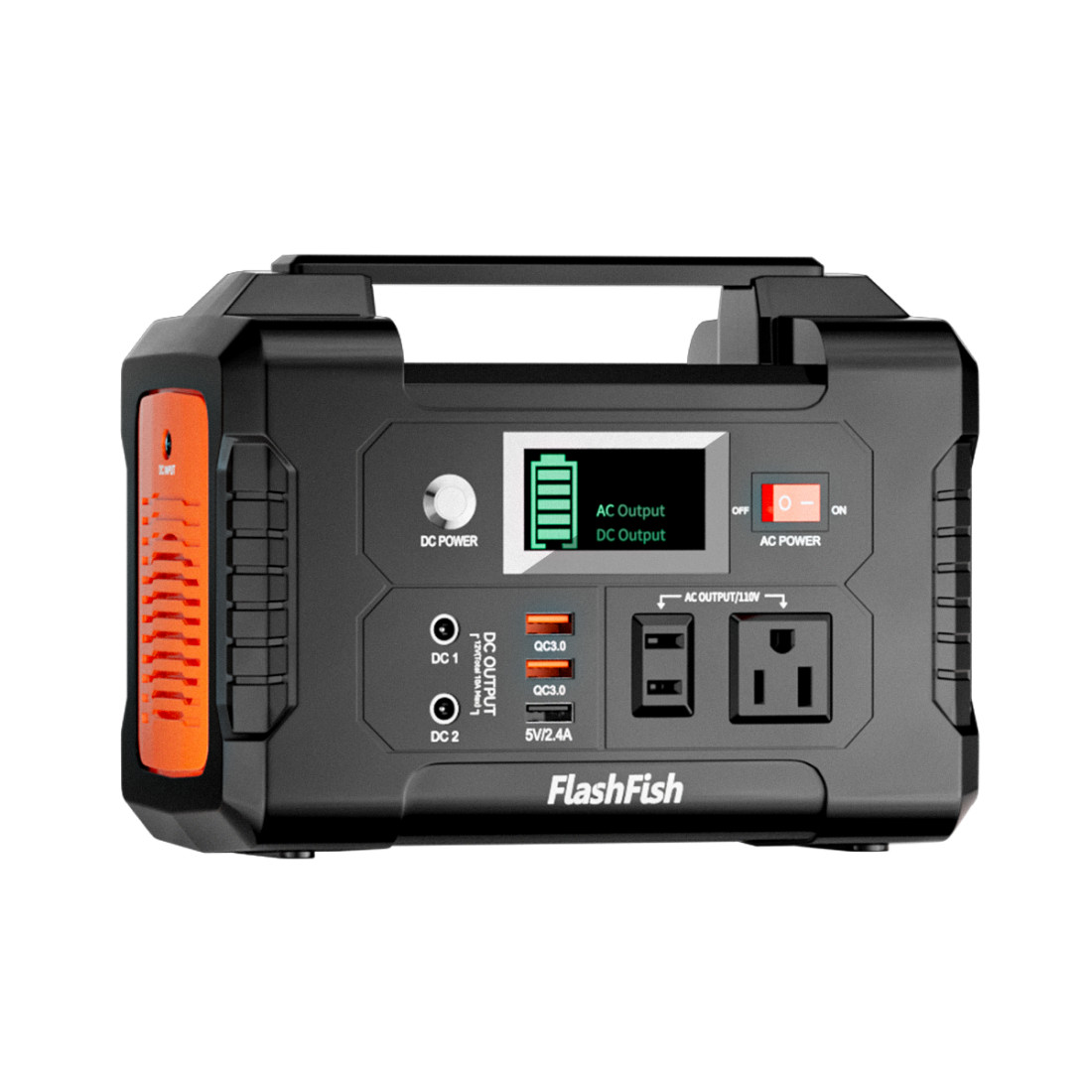 Portable Power Station 200W 151Wh Solar Generator Backup for Blackout/Camping/RV