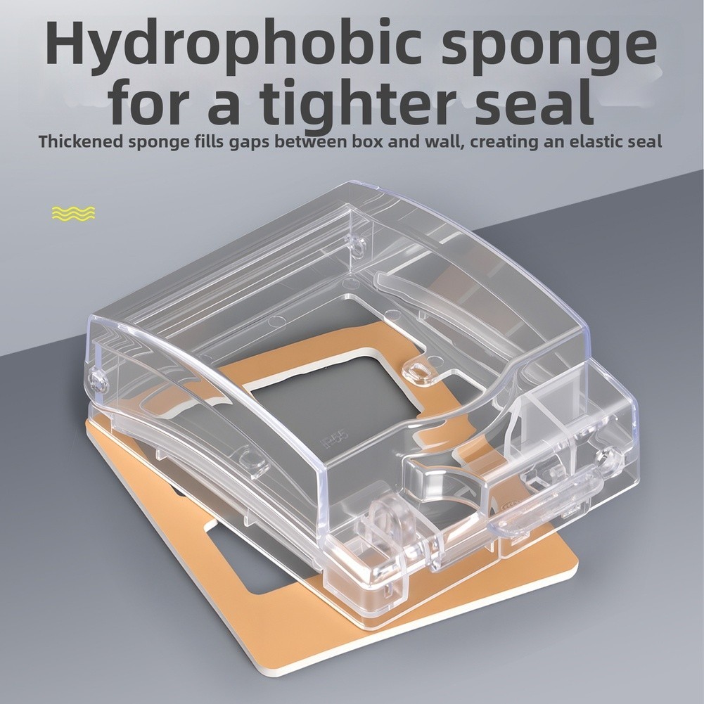 Lockable Waterproof Box Harsh Environment Ready Clear Visibility Cover
