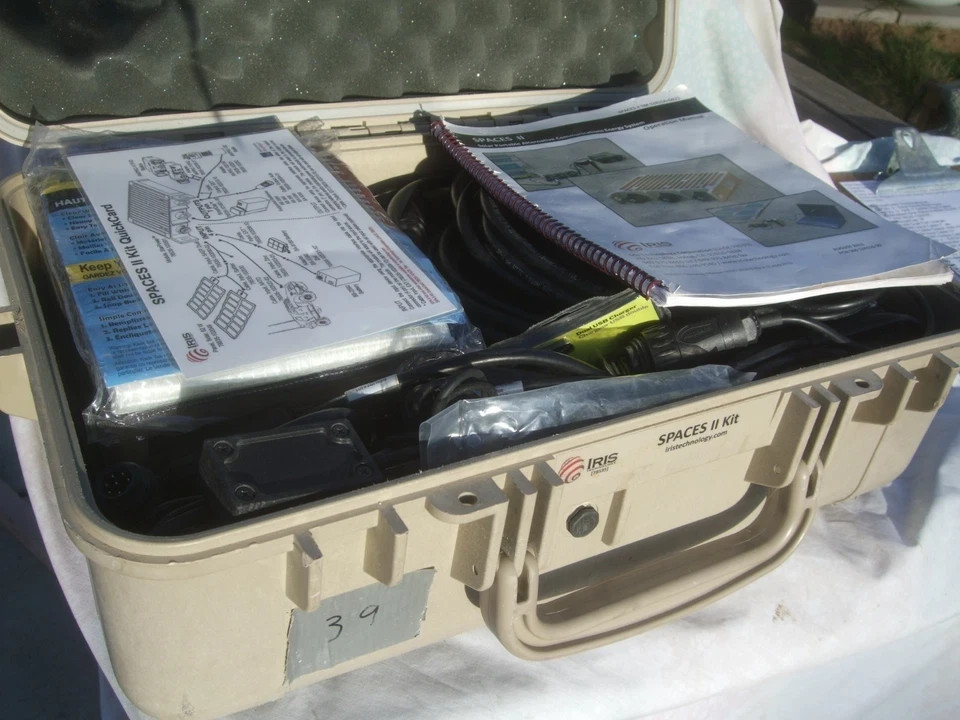 Iris Technology SPACES II Kit USMC Military Portable Solar Energy Field Power