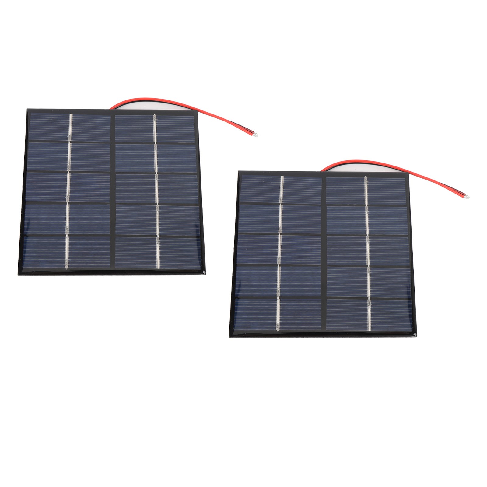 2PCS 1.2W 5V Solar Panel DIY Efficient Charger For Outdoor Use Easy To Use