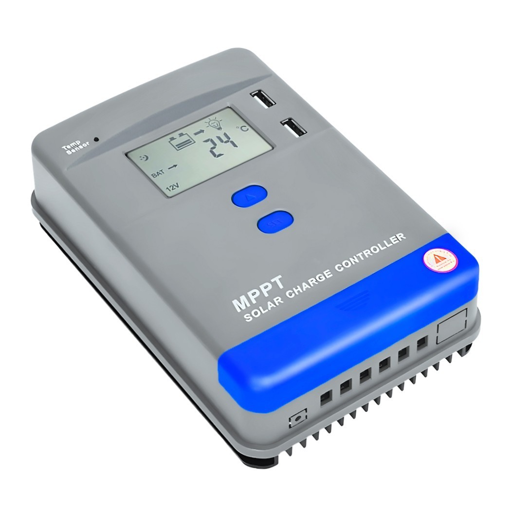 1040W 40A MPPT Solar Charge Controller 12V 24V Battery Regulator LCD MAX PV 75V