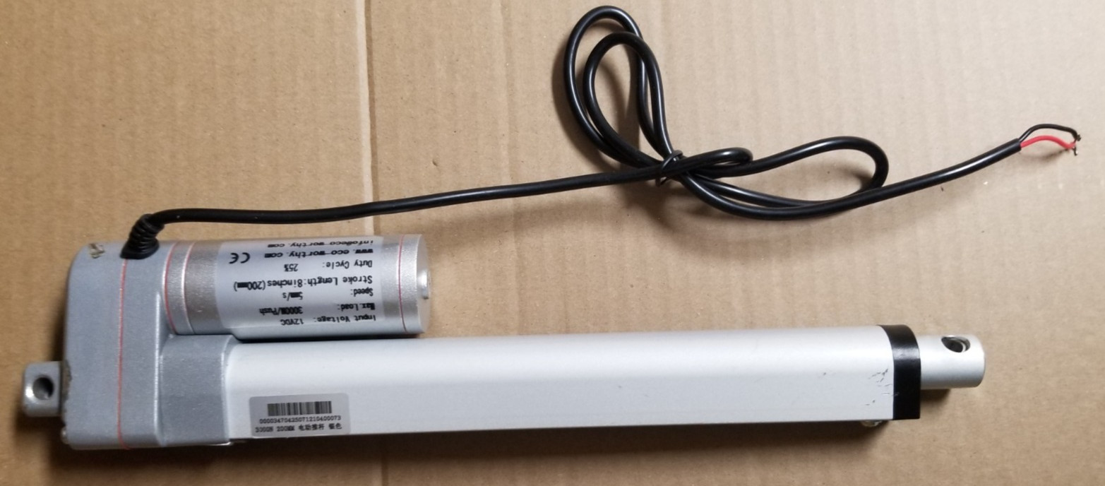 ECO-WORTHY 8” 12VDC Heavy Duty 330lbs/1500N Solar Tracker Linear Actuator