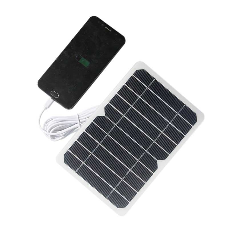 Sustainable Solar Charging Panel 5V1A for Surveillances Equipment USB Compatible