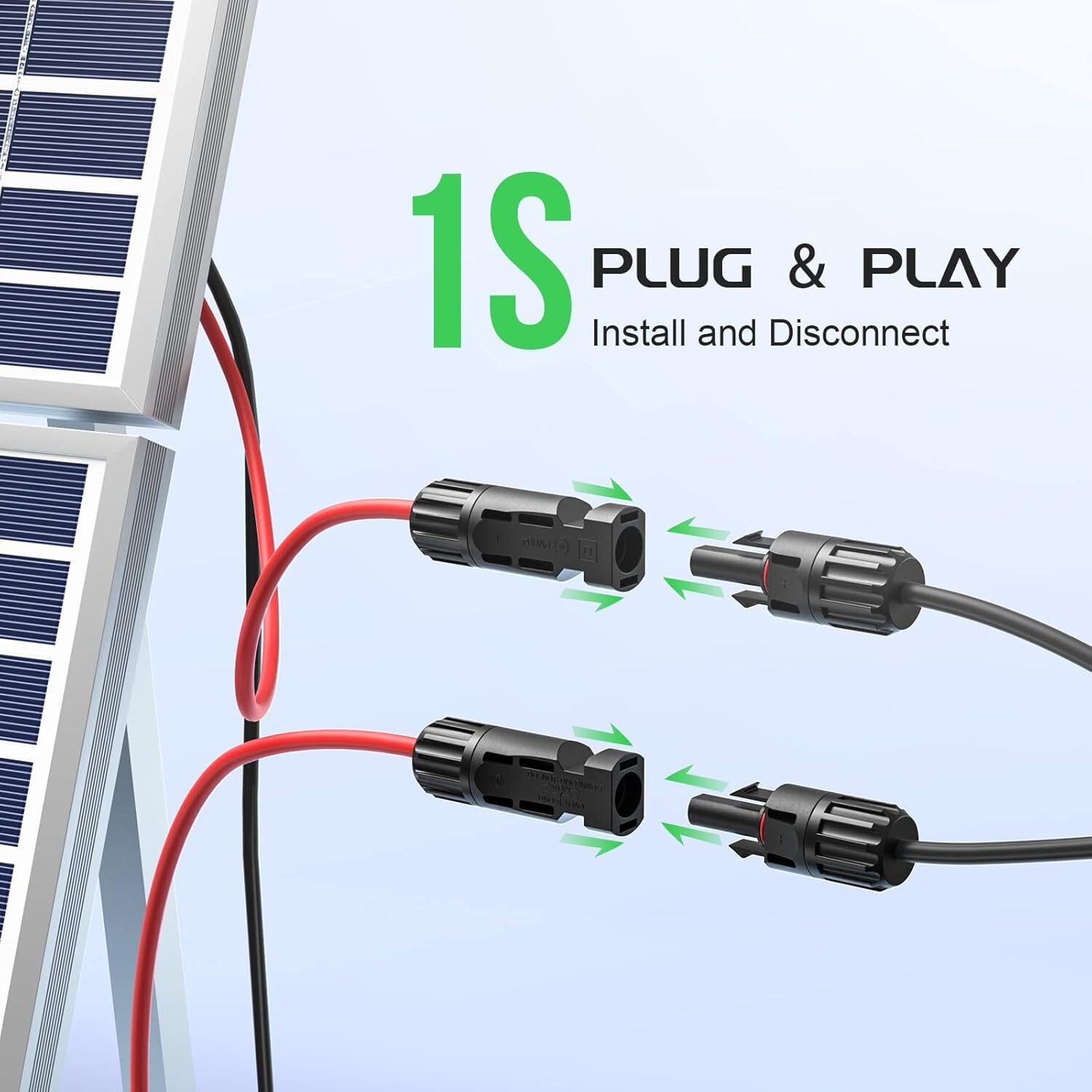 XT60 Charge Adapter Extension Cable for Solar Panel Battery Power Station
