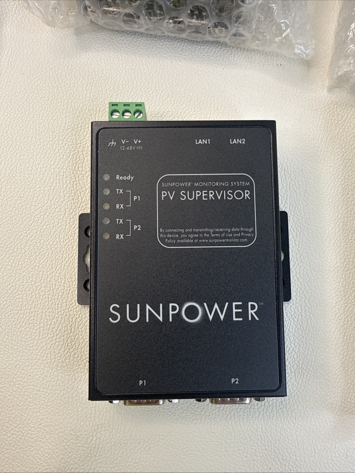 Sunpower Commercial PV Supervisor SMS-PVS20R1 Only