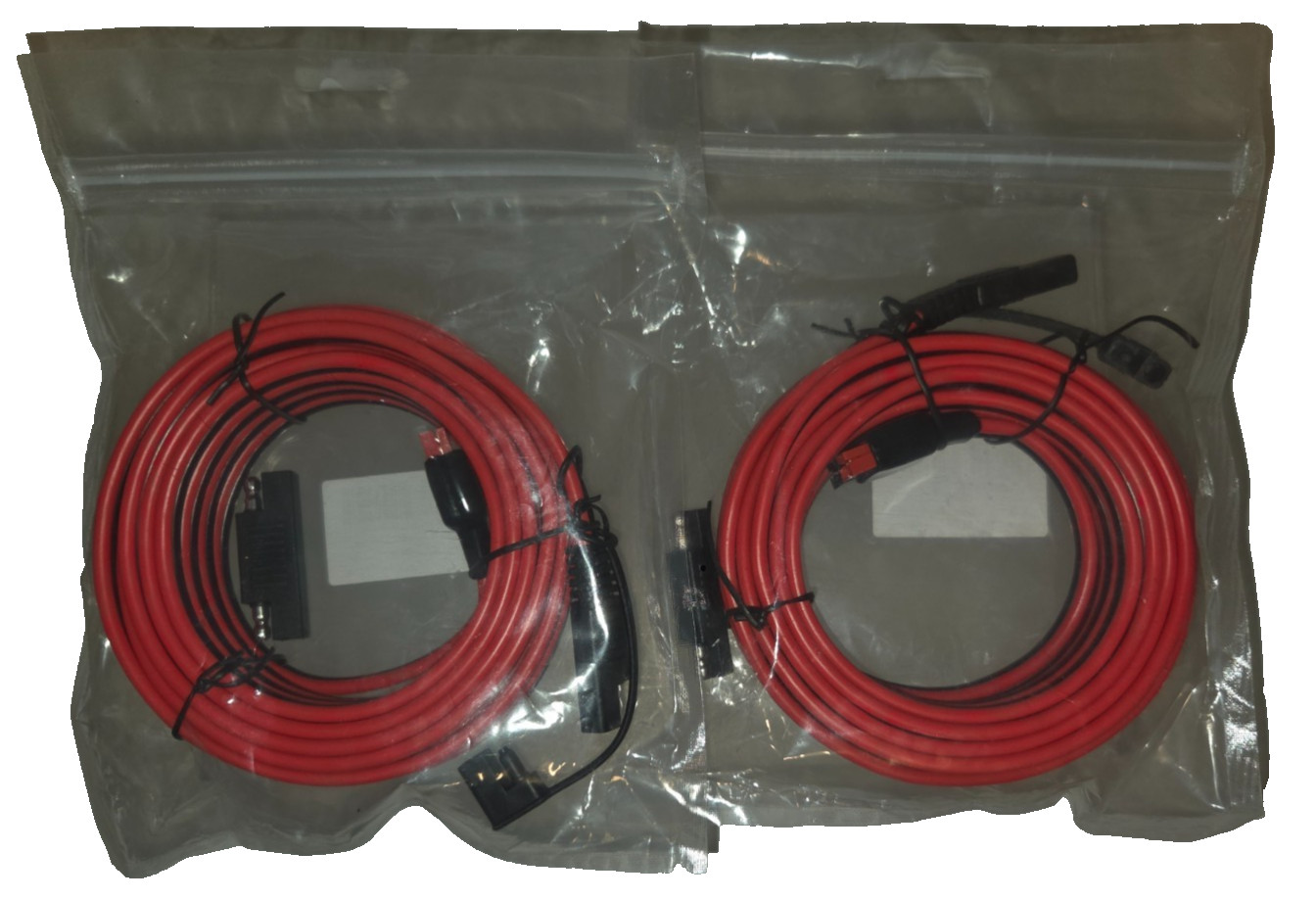 2 pack – 12AWG SAE to Anderson Adapter Cable – Solar Battery Power Connector