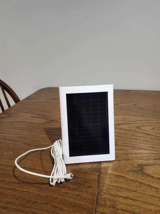 Lot of 2 Ring Solar Panels Security Camera Charging Panels White Tested Working
