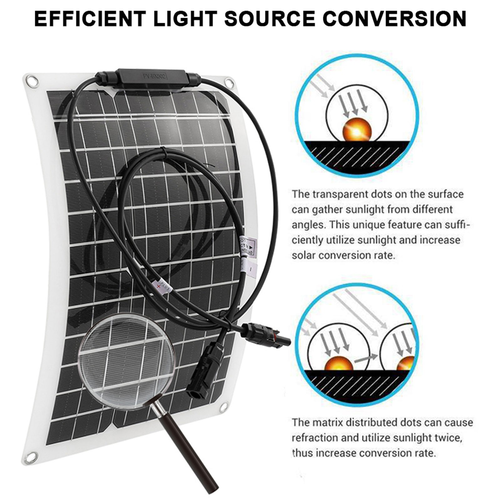 SOECOPO 7000W Peak Solar System Kit 12V To 110V 220V Inverter Generator