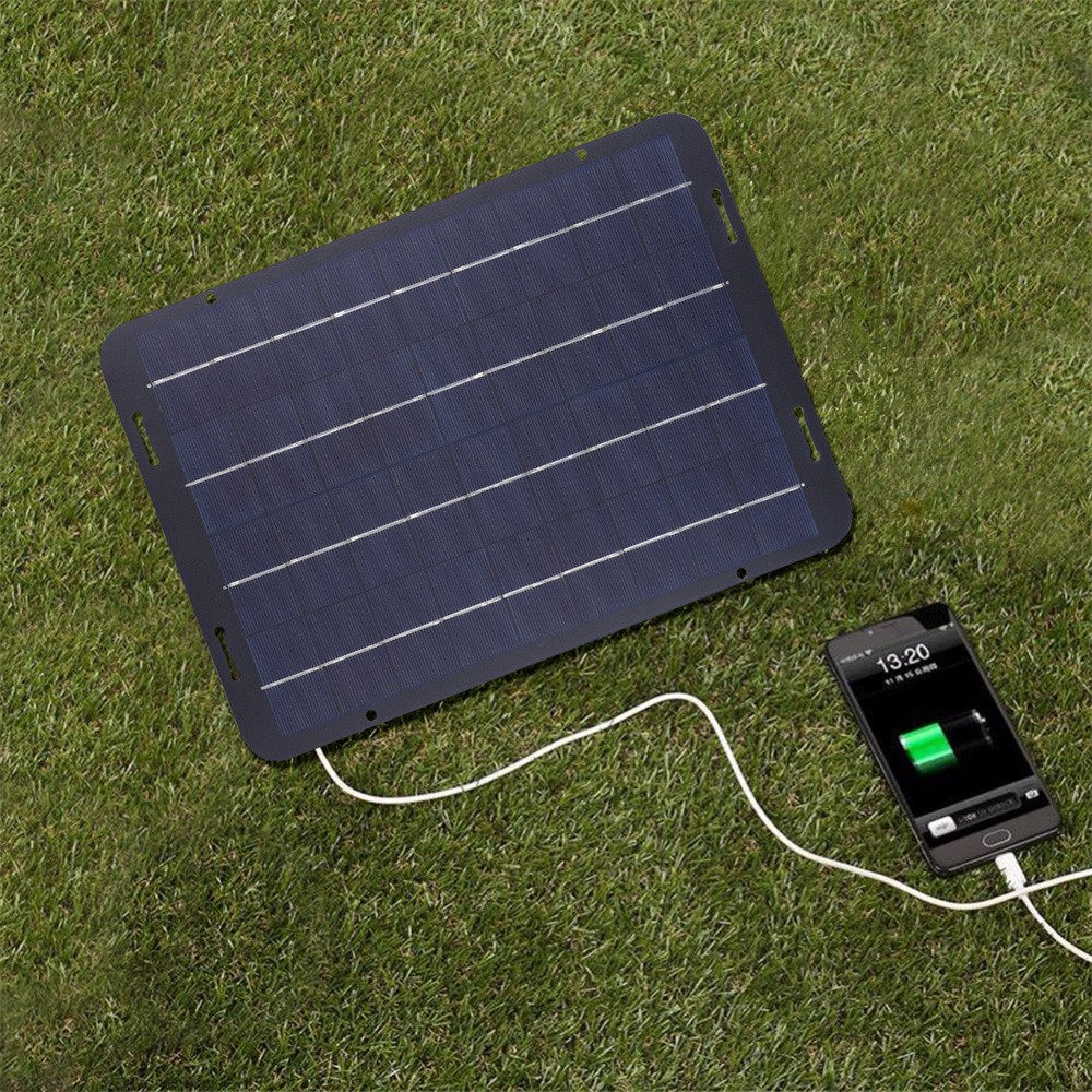60W Solar Panel 18V Trickle Charger Battery Charger Kit Maintainer Boat Car RV