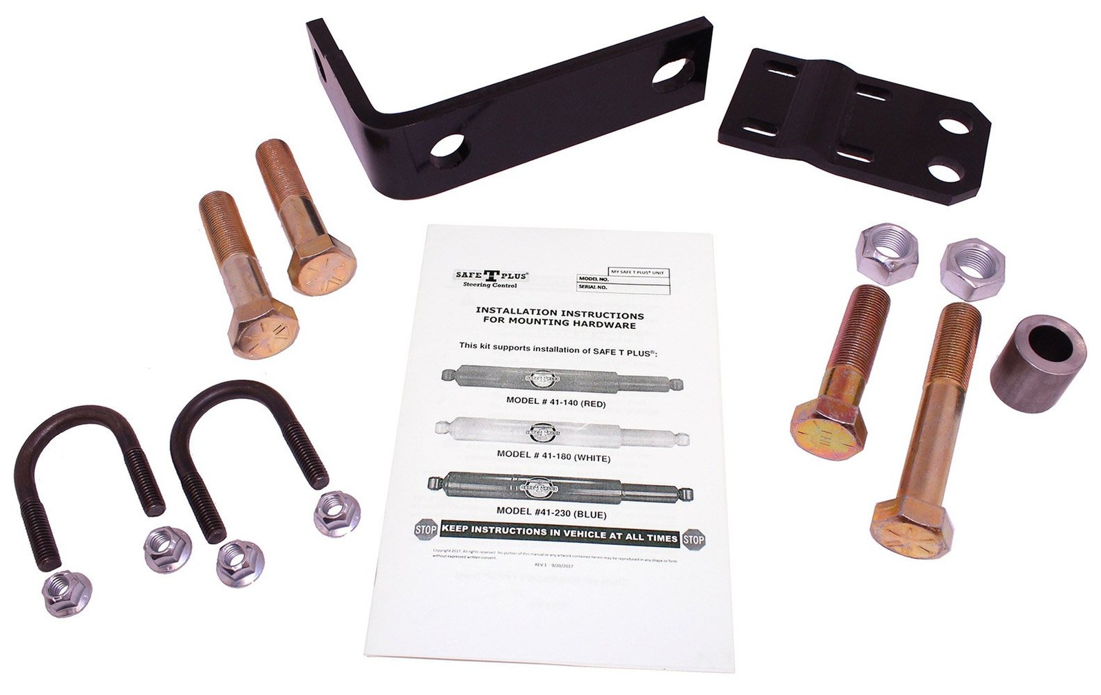 RV Steering Stabilizer Mounting Kit (Model: F-143K2)