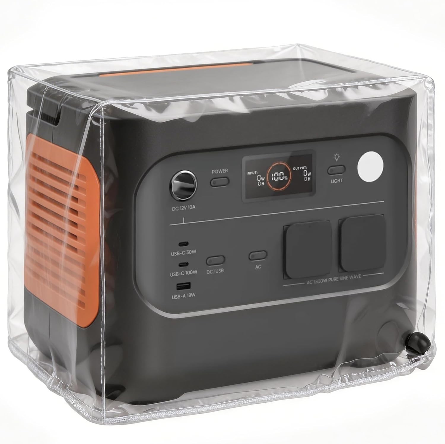 Waterproof Power Station Cover for Jackery Explorer 1000 Rainproof PVC Protec…