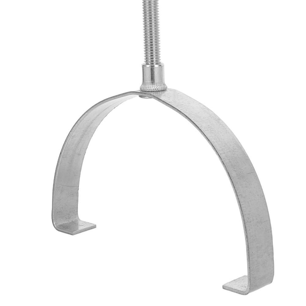 2Pcs Adjustable Silver Iron Lightning Protection Bracket for Tile Roofs