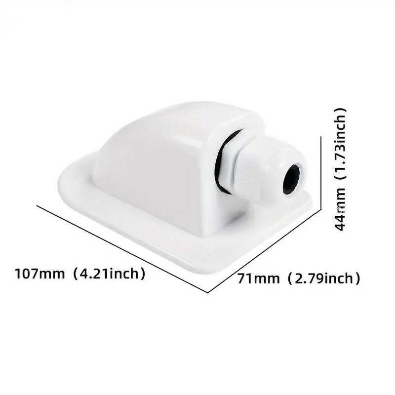 Double Wire Entry Gland Box Solar Panel Roof Wire Entry Gland Box Cable Motorhom
