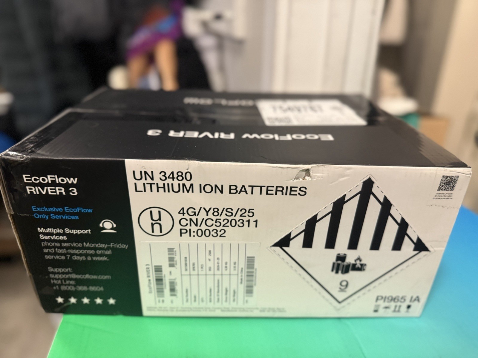 EcoFlow RIVER 3 Portable Power Station 300W 245Wh LiFePO4 Battery Generator