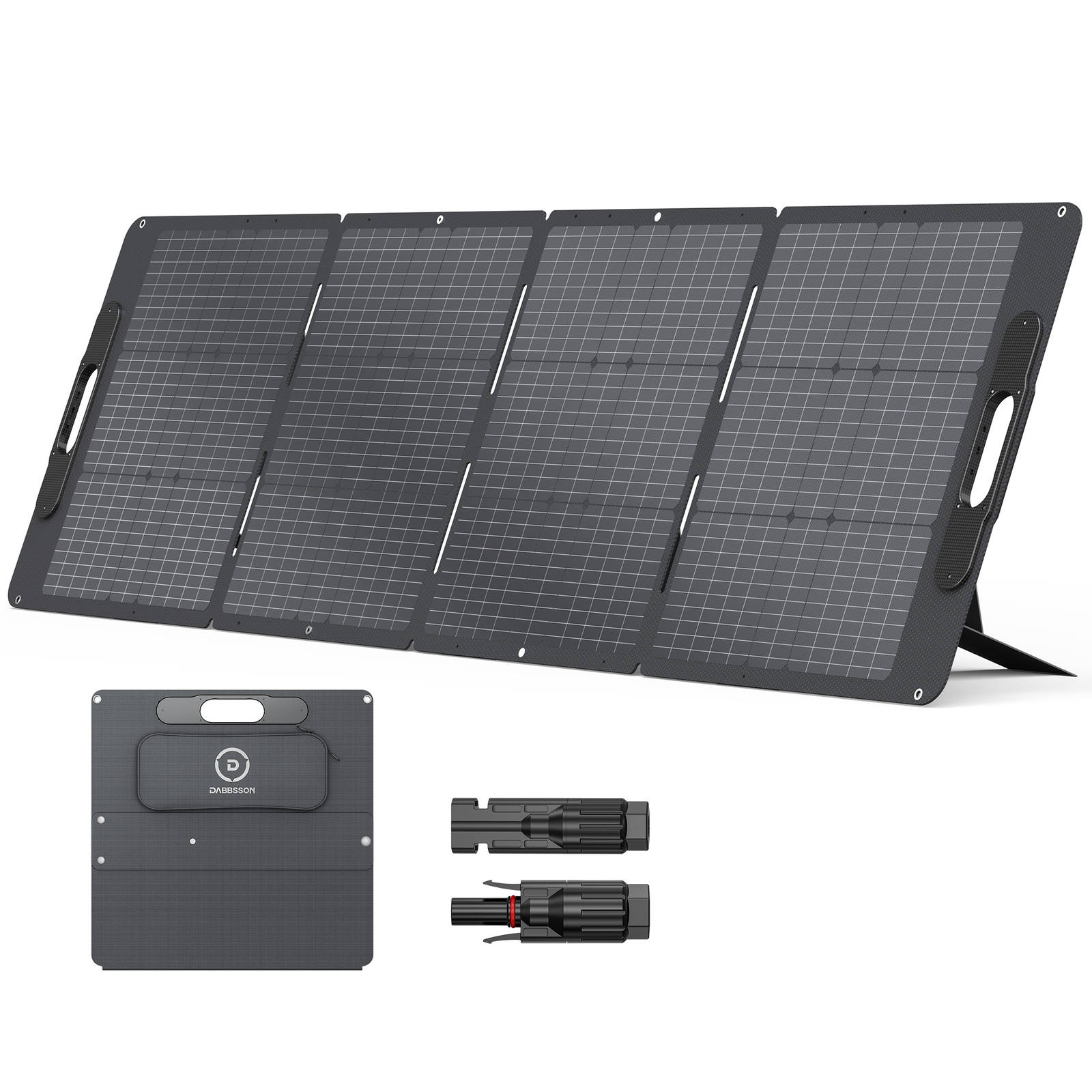 Dabbsson Power Station 2400W LiFePO4 Battery w/ 210W Folding Solar Panel Kits