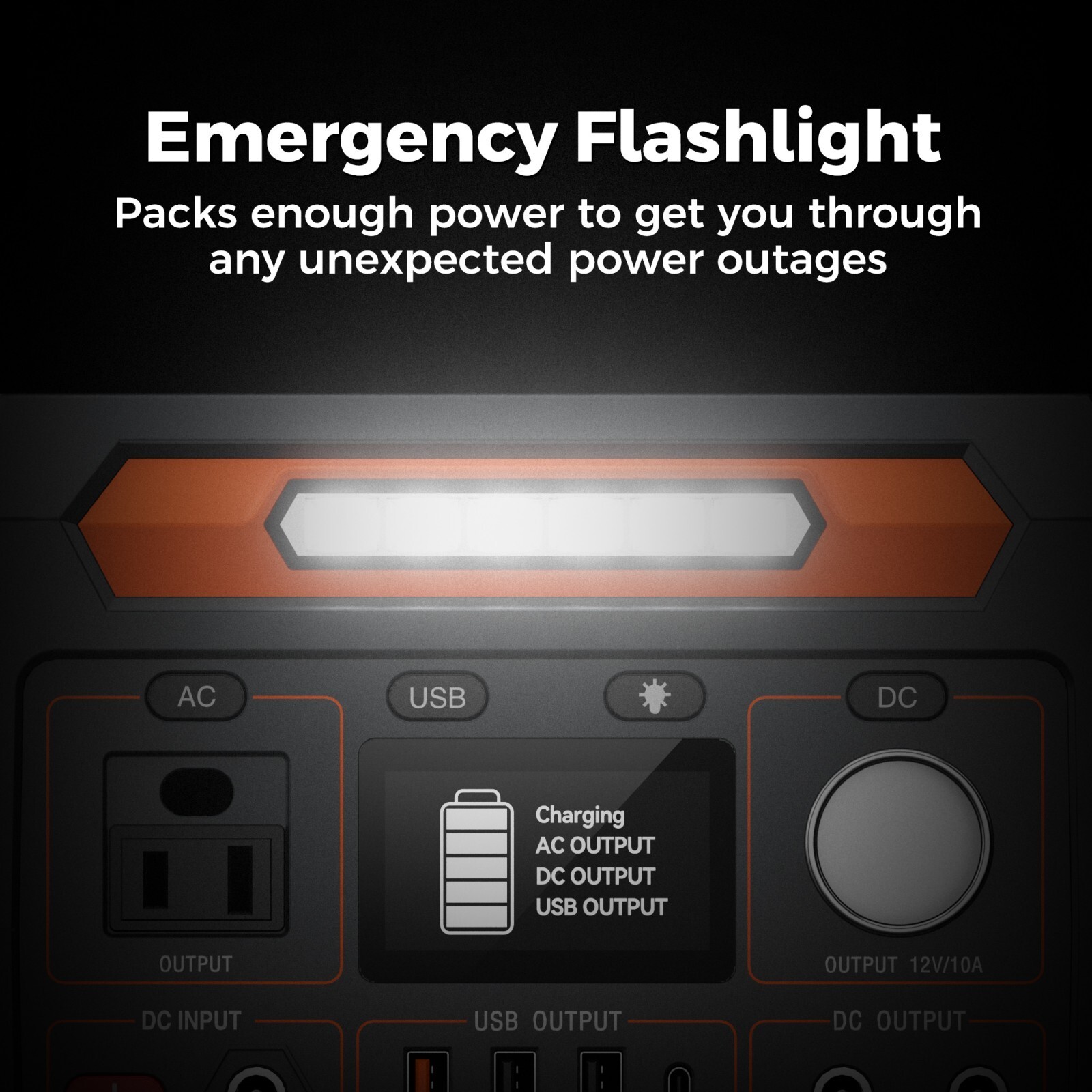 Flashfish 200W Portable Power Station Solar Generator With/Without Solar Panel
