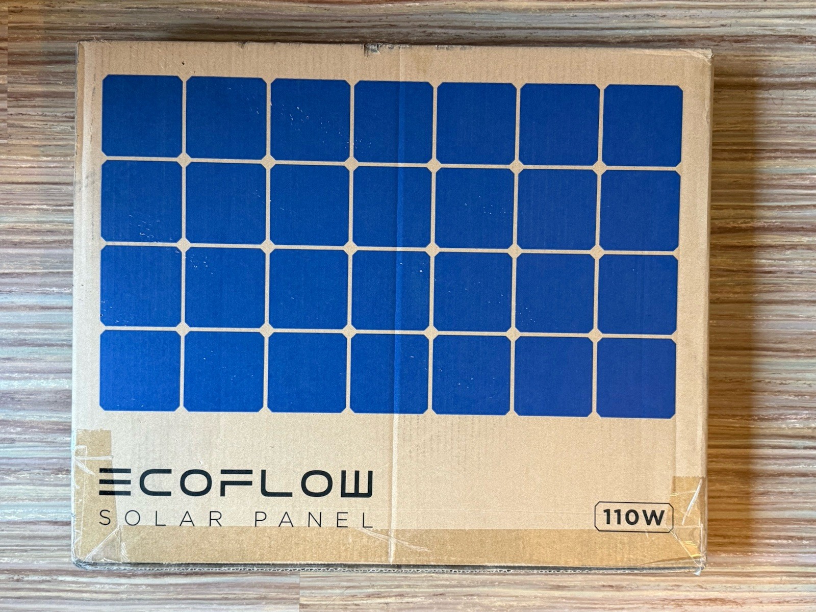 EcoFlow 110W Portable Solar Panel Kit IP68 Waterproof Foldable w/ Carry Case NIB