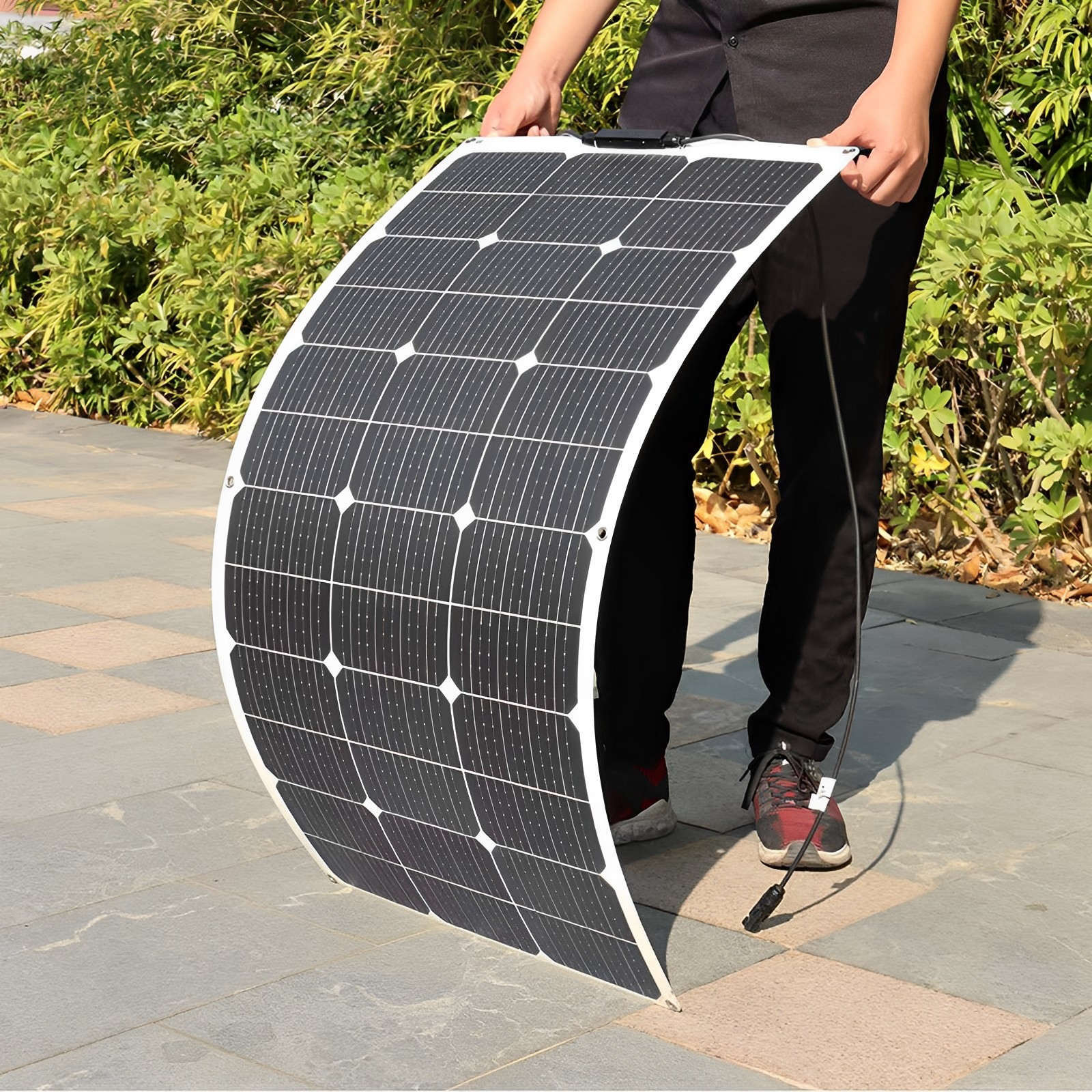 Flexible Solar Panels Kits 1200W W/ 40A PWM MPPT Charge Controller Camping Home
