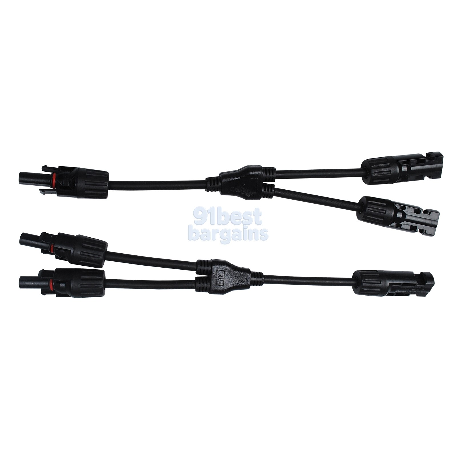 Solar Panel Y Branch Cable Connection Waterproof Adapter Connector Extension