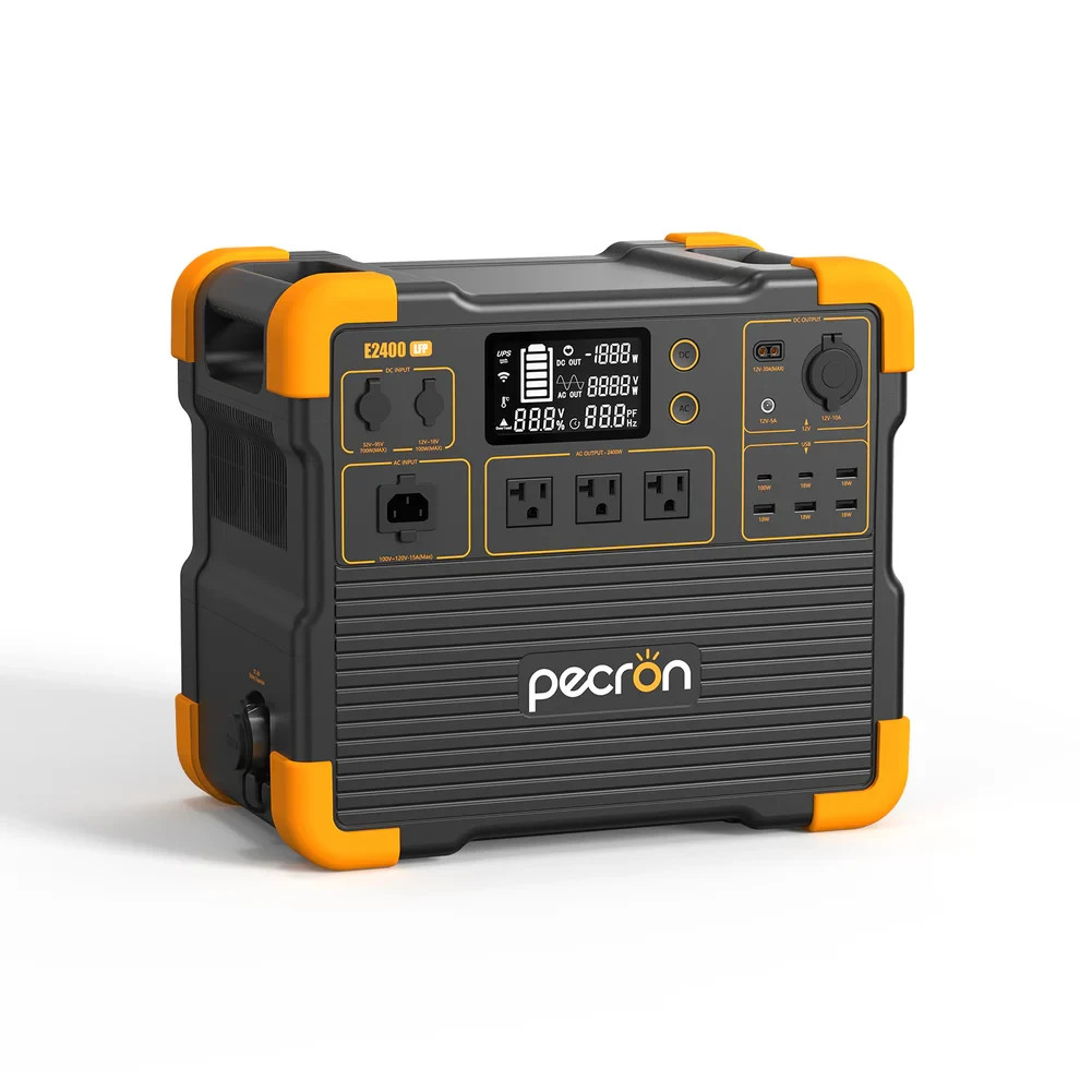 Pecron 2400W E2400LFP Portable Power Station Generators Portable 2048Wh Battery