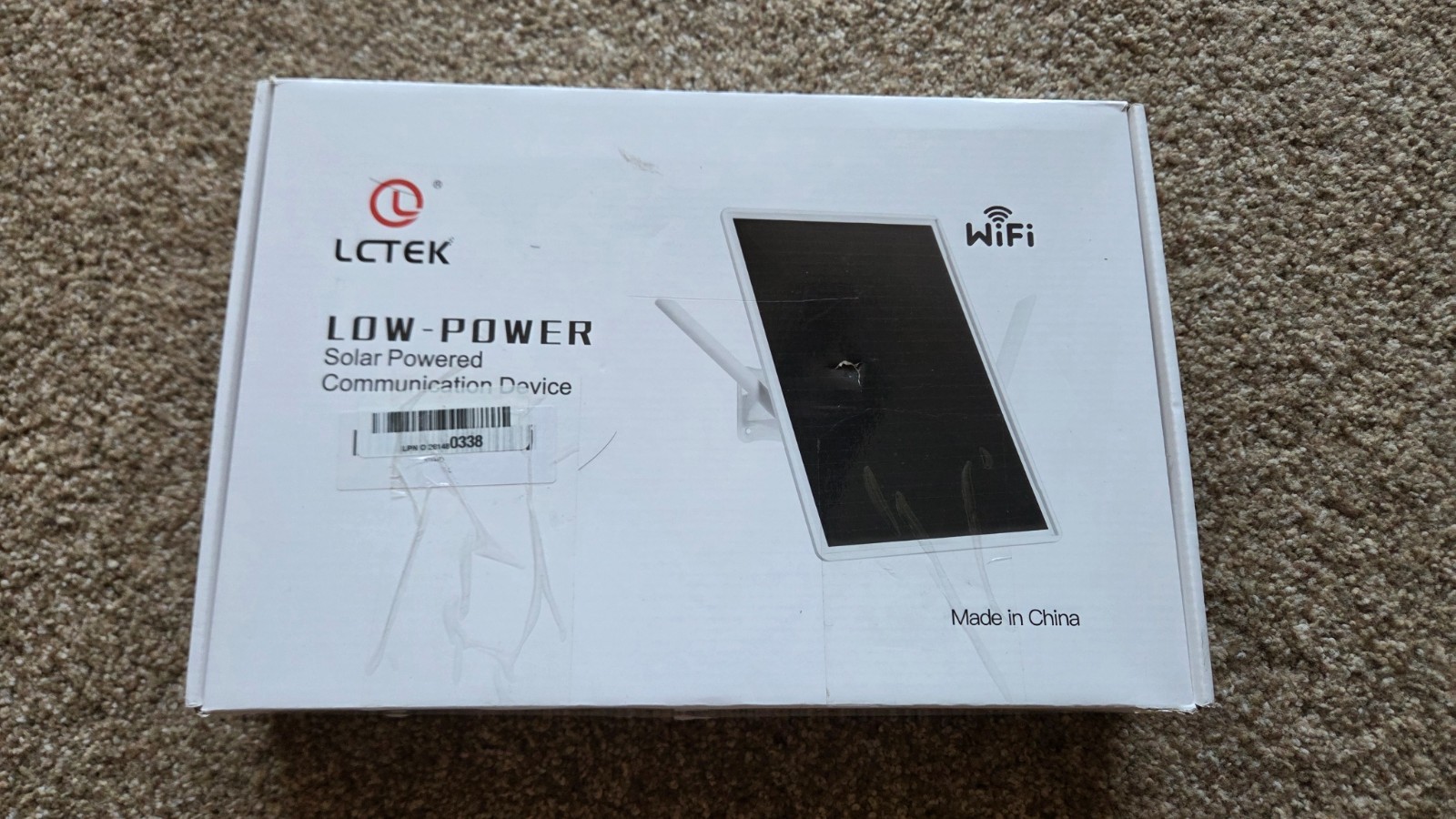 LCTEK Model R7 Low Power Solar Powered Communication Device