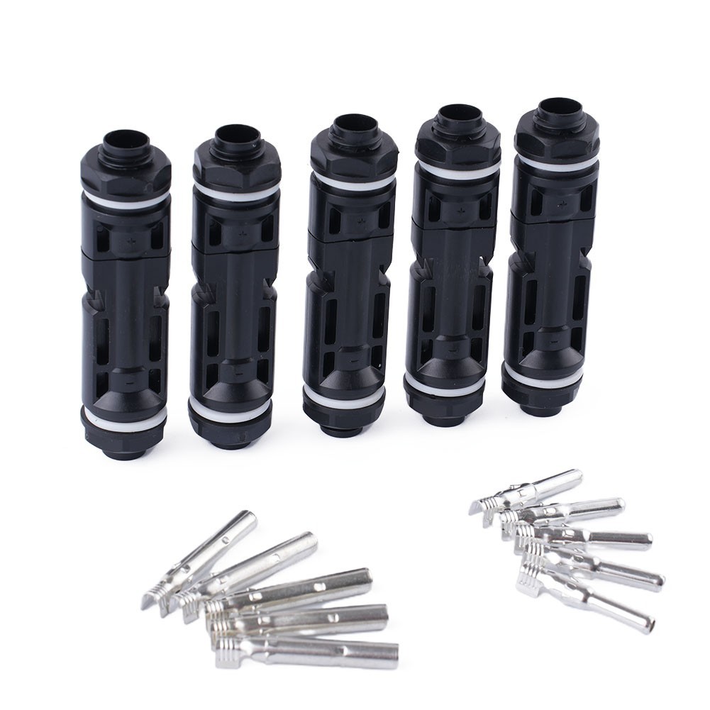 Photovoltaic Connectors Coupling 5 Pairs Connector Metal+plastic