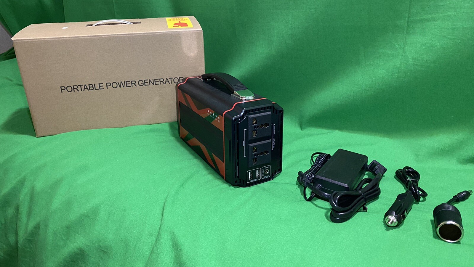 250 watt solar Generator & 60 watt Foldable Solar Panel Kit