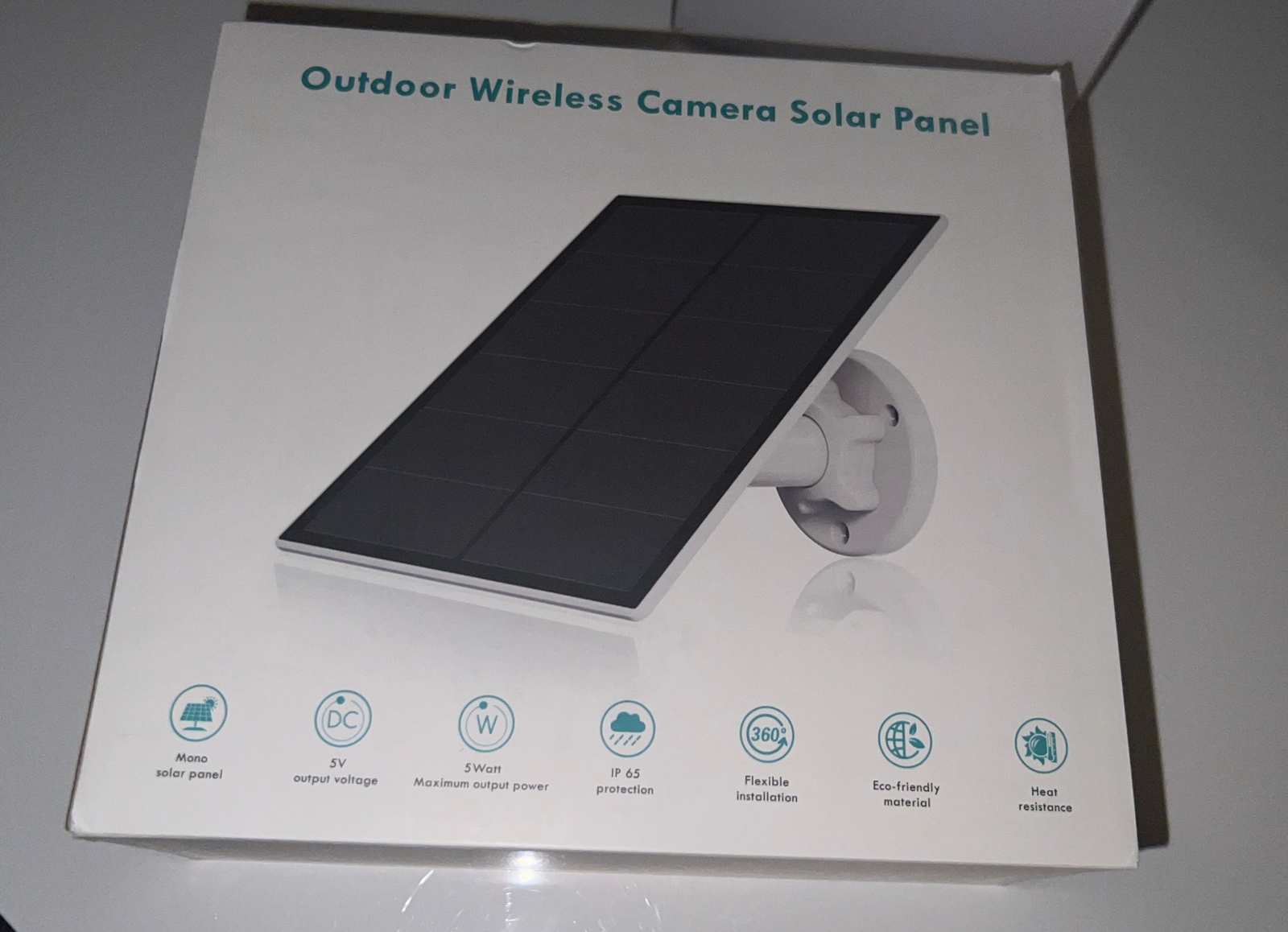 2 Solar Panels For Wireless Outdoor IP65 Waterproof Solar Panel Power Supply