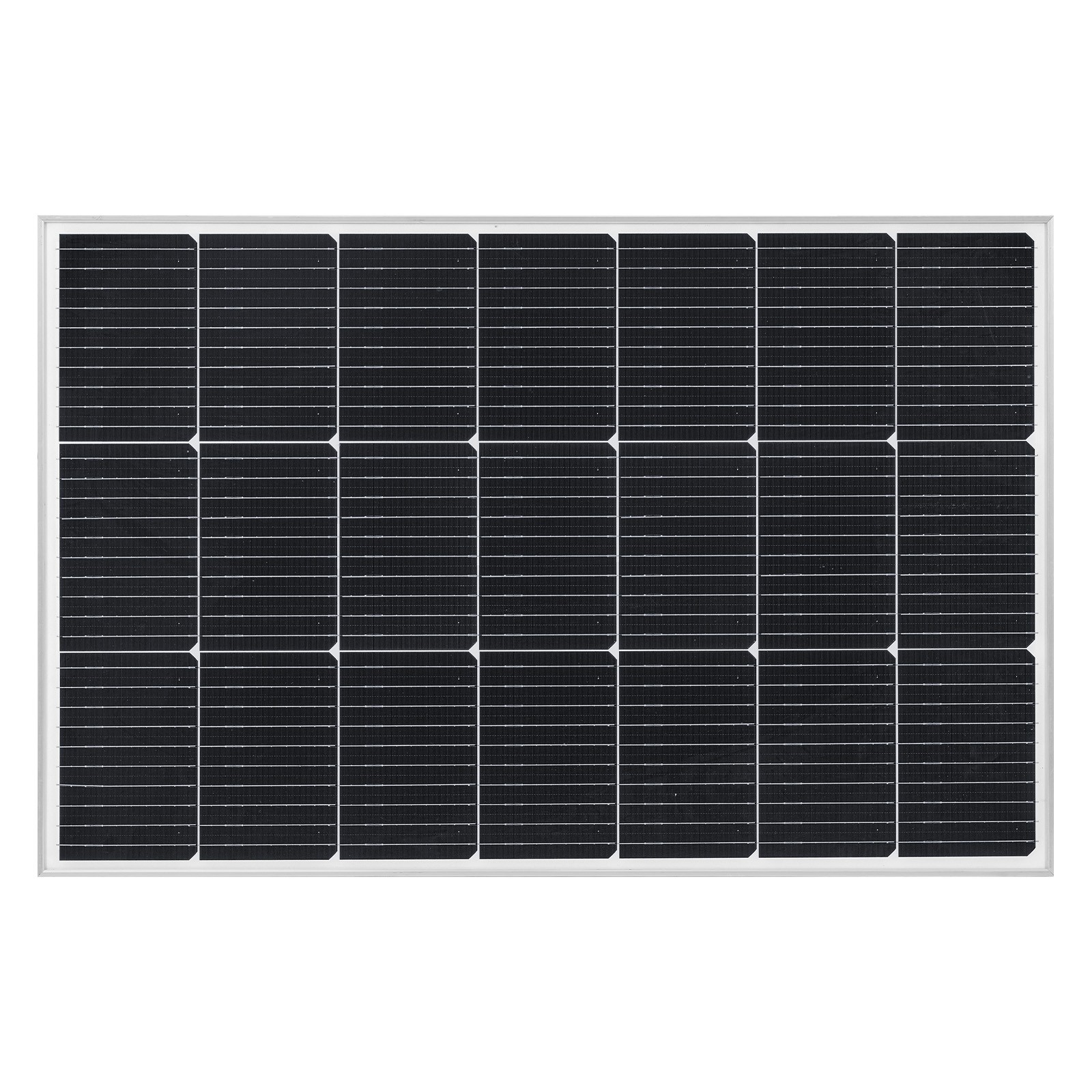 VEVOR 4PCS 100W Monocrystalline Solar Panels PV Module with MC4 Output & Frame