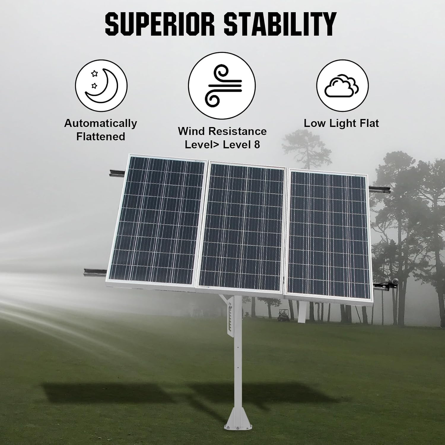 ECO-WORTHY Solar Panel Single Axis Tracking System (Increase 30% Power) with Tra