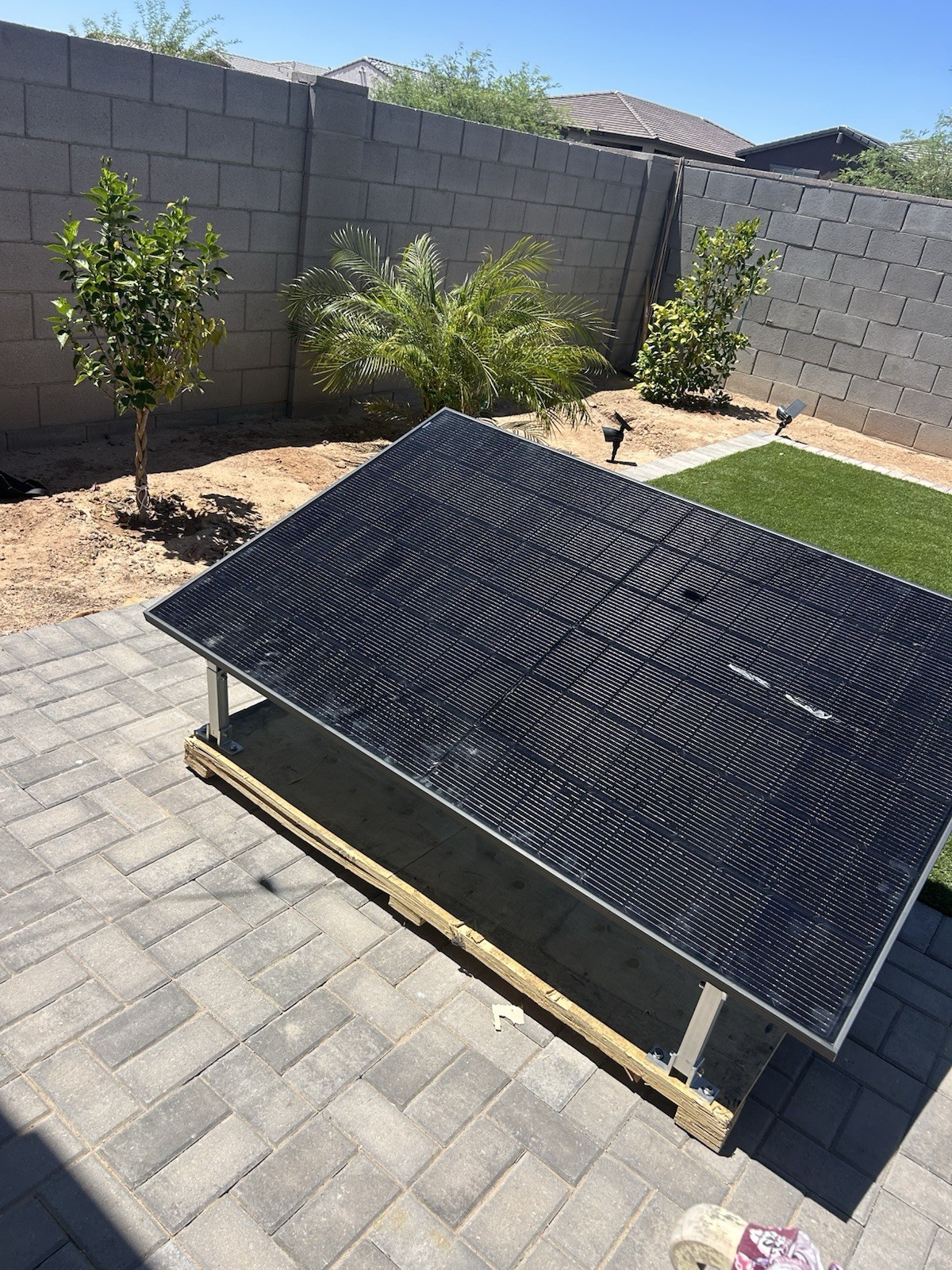 Adjustable Solar Panel Mount Brackets,with Tilt Legs on Flat Surface for RV,Roof