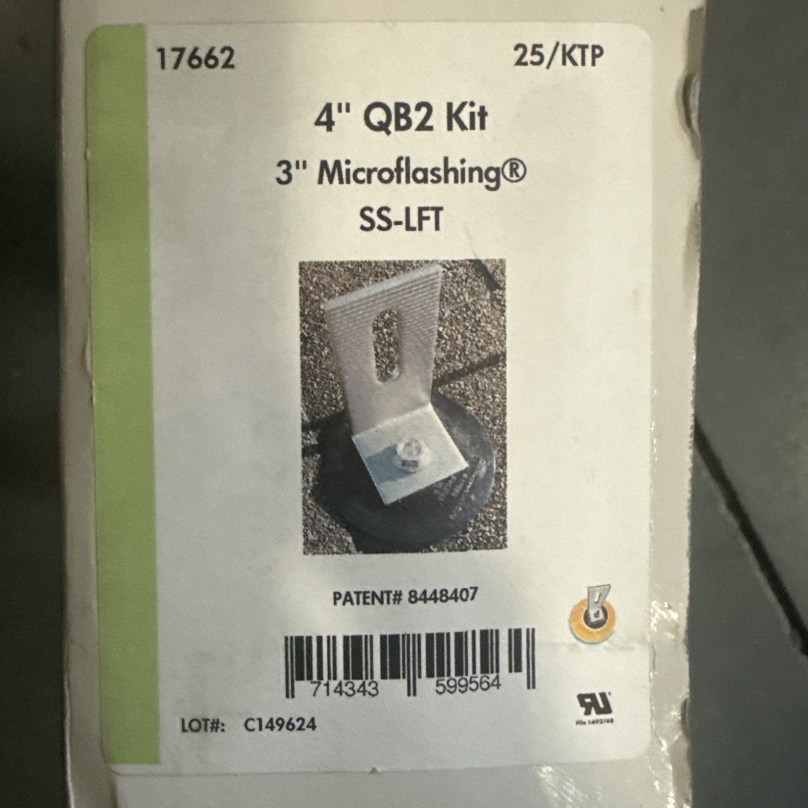 quickbolts 17662 without the mircoflashing. parts only