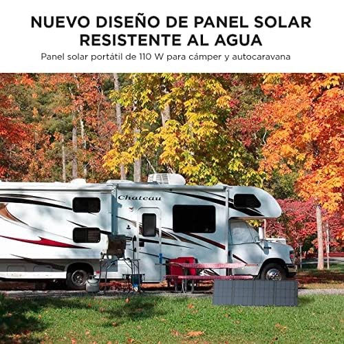EF ECOFLOW 110W Portable Solar Panel, Foldable with Carry Case, High 23% Effi…