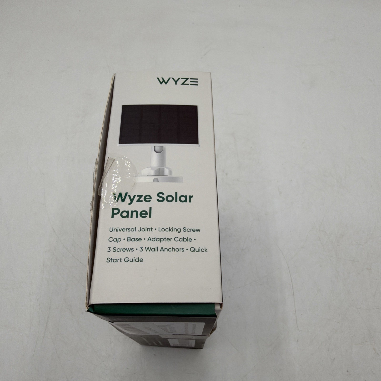 Wyze WSP2W Outdoor Security Camera Solar Panel White Tested