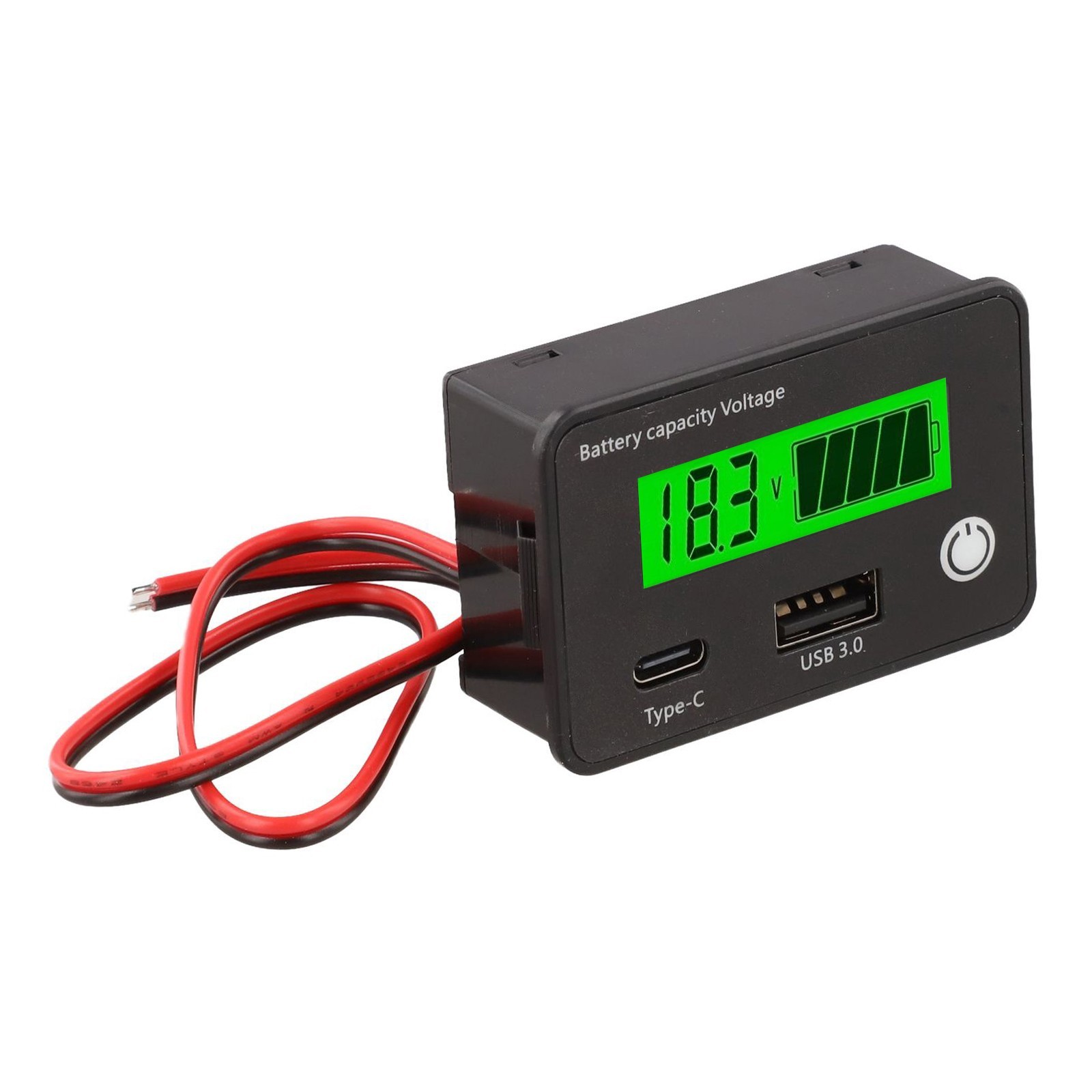 DC8 30V Voltage Battery Capacity Indicator for Car and Motorcycle Application