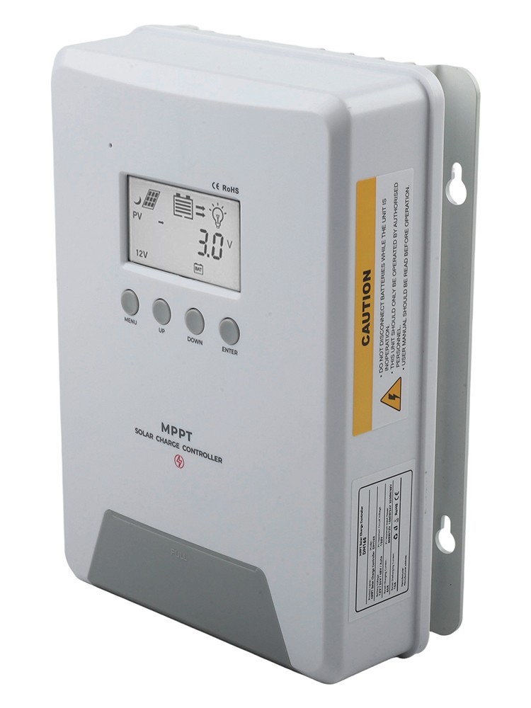60A Solar Regulator Low Heat Generation Multiple Battery Compatibility