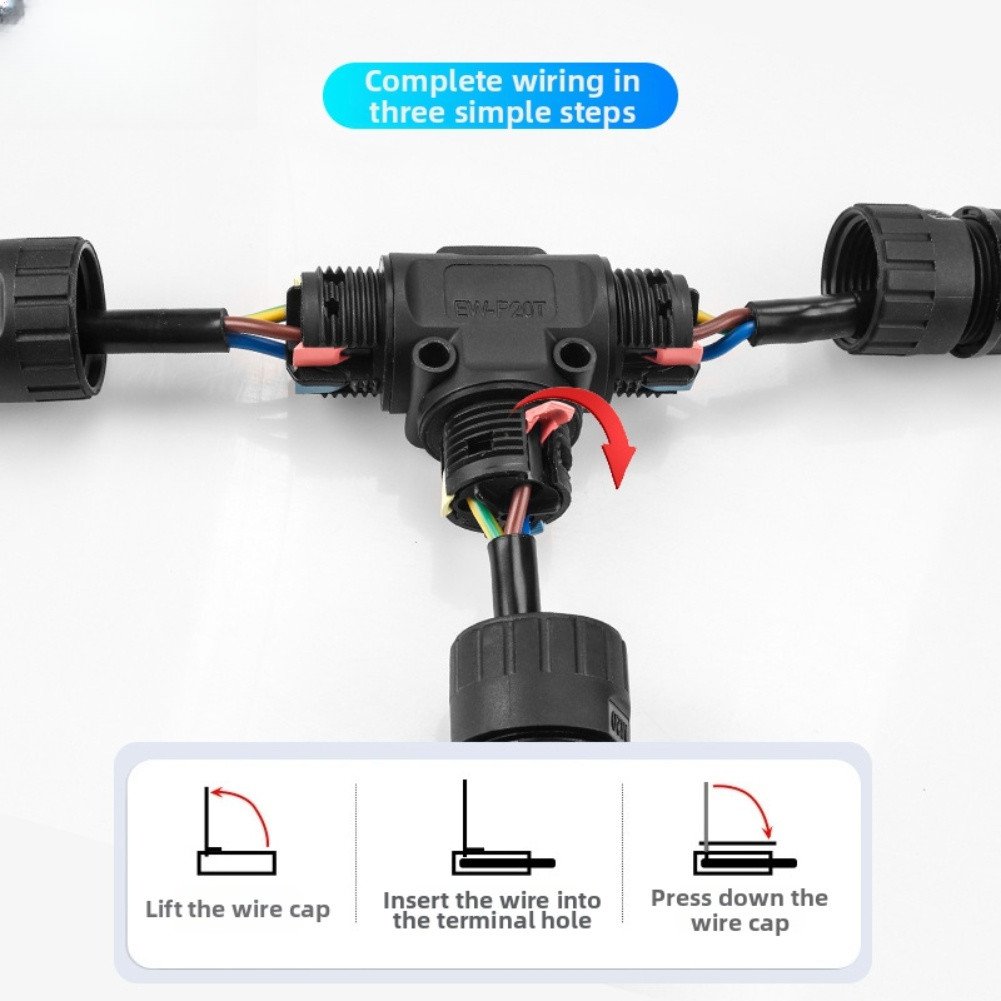 Quick Screw Terminal P20T Connector Quick Pull-and-press Wiring Stage Lighting