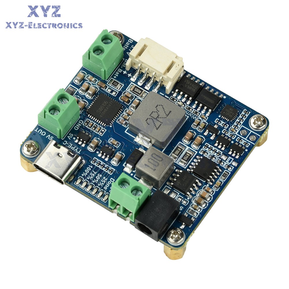 6-24V Solar Panel Power Management Module 5V 3A Supports MPPT, PD QC FCP SFCP